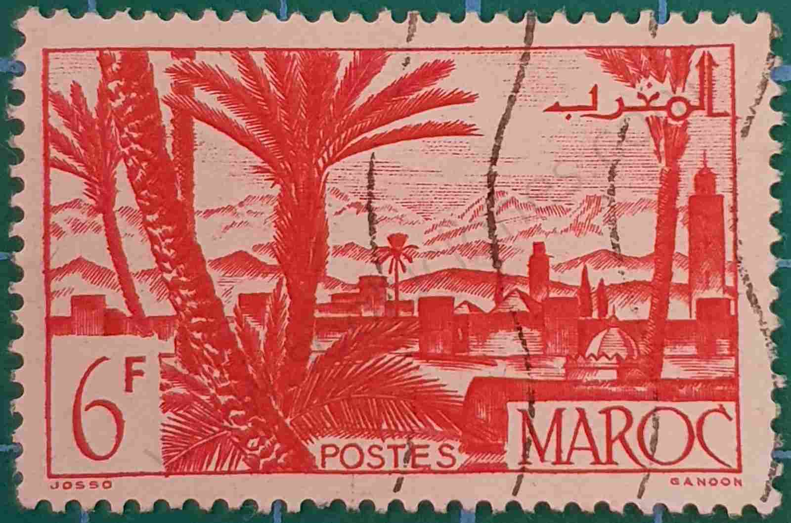 Marrakech 6f - Marruecos 1947